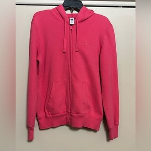Ladies Gap Zip Hoodie - Pink - Size Large